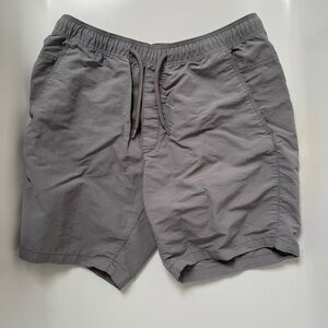 H&M Light Gray 7" Drawstring Shorts